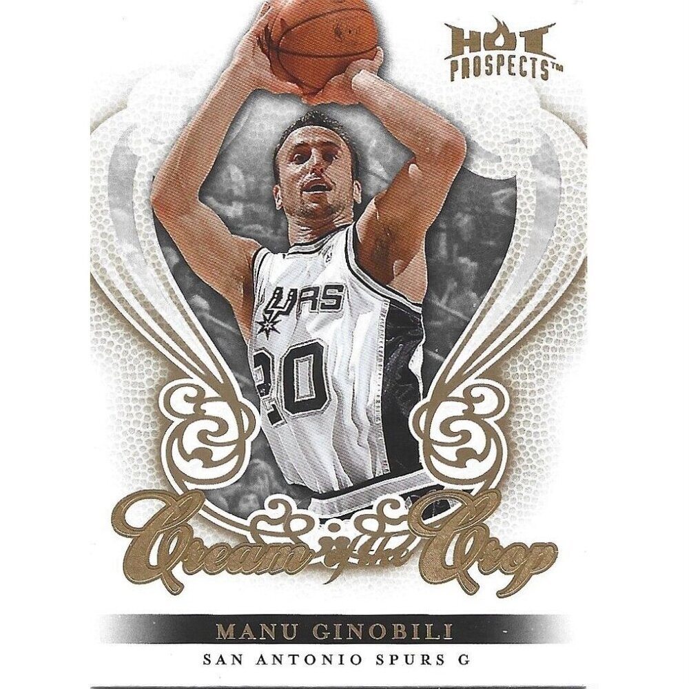 2008-09 Fleer Hot Prospects Cream Of The Crop #CC-11 Manu Ginobili SPURS